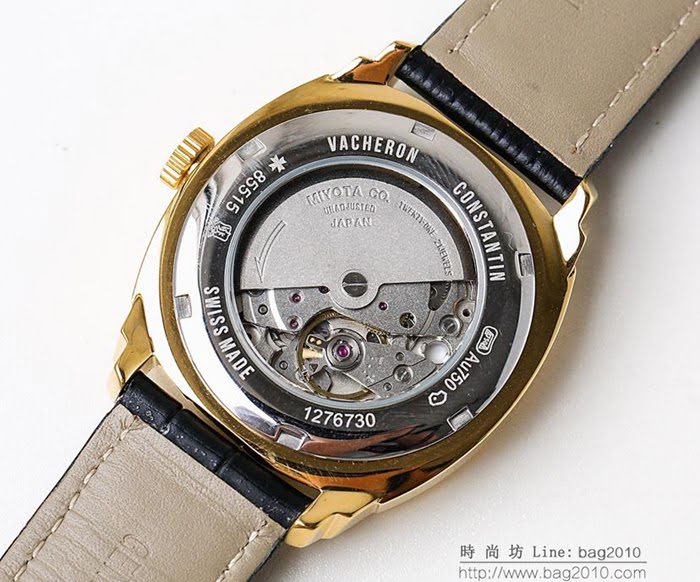 江詩丹頓 Vacheron Constantin LS精品 最新款 簡約型三針雙曆錶盤 全自動機械機芯 深度防水 男士腕表 夏季潛水專用表  wssb3733
